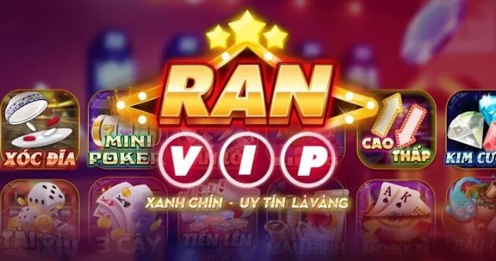 RanVip là địa chỉ chơi game đổi thưởng trực tuyến mang chất lượng quốc tế