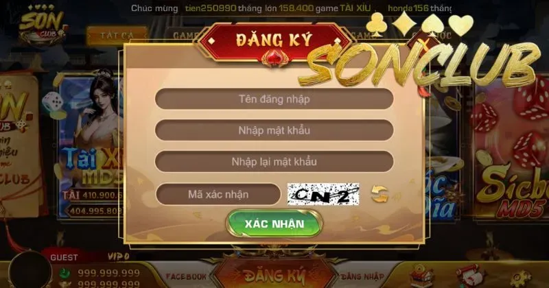 Sonclub là một trong những cổng game uy tín và hợp pháp hàng đầu tại Châu Á