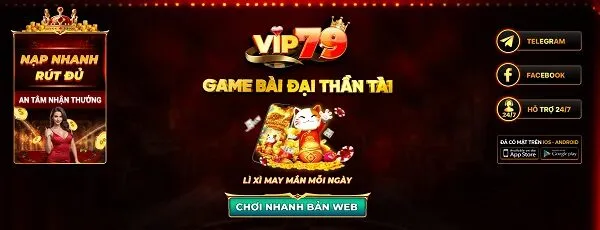 Vip79 - Cổng game cá cược Tài Xỉu Online cho cược thủ Việt