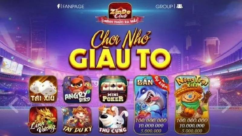 Hướng dẫn tải app Zindo Club về chơi